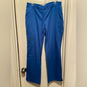 Grey’s Anatomy Royal Blue 4 Pocket Scrub Pant, size L